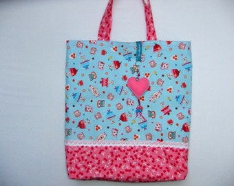 Bag, shopper, tote bag, bag hanger