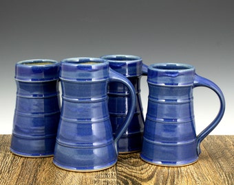 16 oz Stoneware Pottery Beer Mug Beer Tankard Beer Stein ! Great gift for craft beer lovers or Dad !