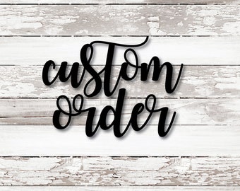 Custom Cookie Cutter.
