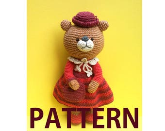 Amigurumi Crochet Pattern-Bear