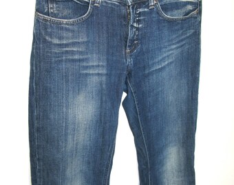 ACNE Blue Stowashed Demin Jeans