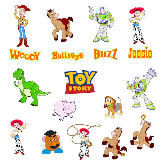 Download Toy Story 1 Svg/Eps/Png/Jpg/ClipartsPrintable Silhouette