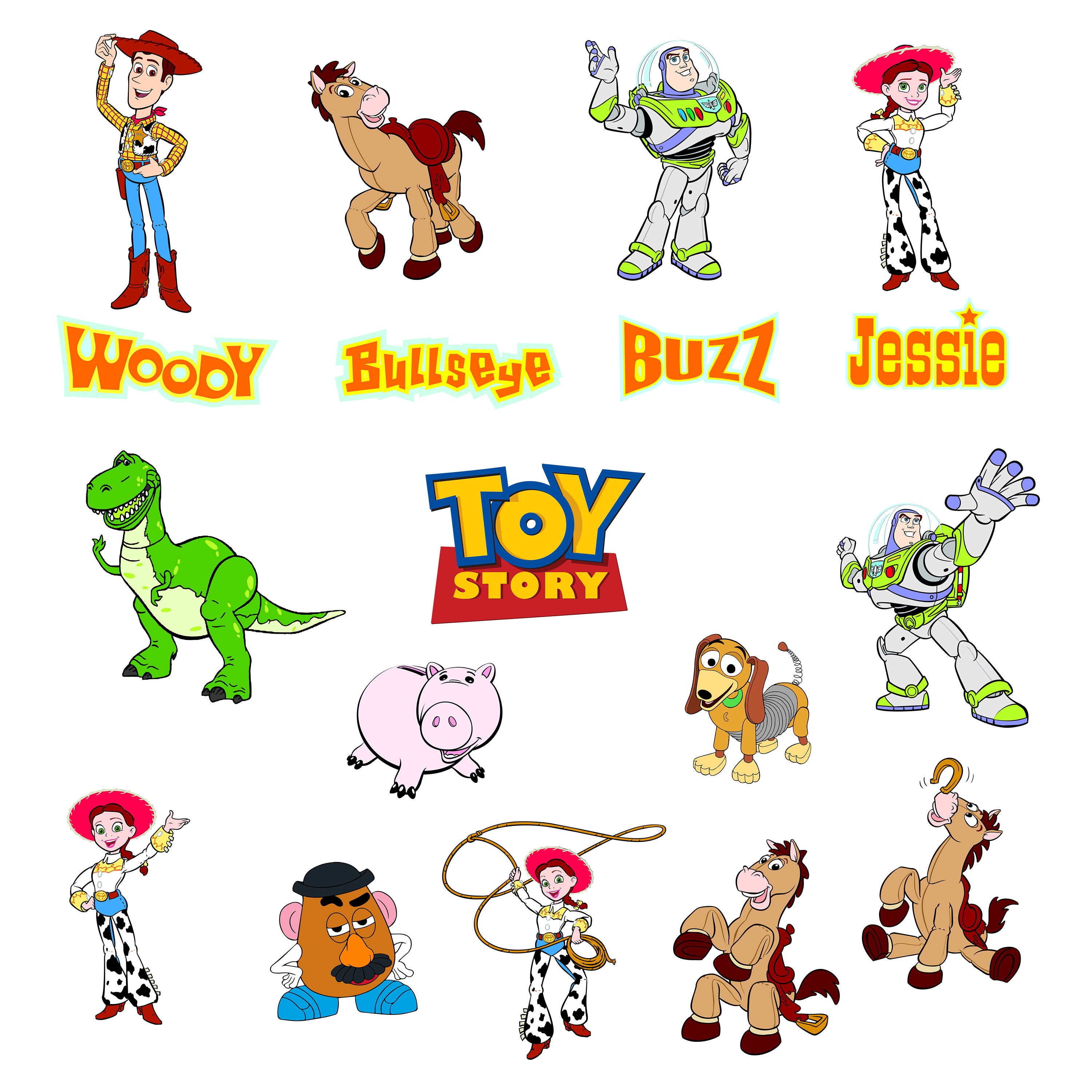 Toy Story Characters SVG: A Comprehensive Guide to the Beloved Disney Icons