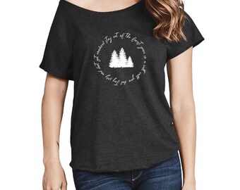 Stay Sexy Don't Get Murdered Womens TriBlend Relaxed Fit Shirt | My Favorite Murder | Murderinos |Stay Out of the Forest
