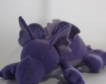 purple plush dragon