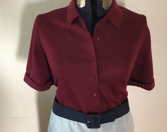 pretty preppy 1950s casual day dress - SZ 22/24