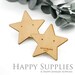 Wooden Necklace Cards/ Necklace Tag/ Earring Holder, Jewellery Supplies, Packaging (WTG02) - Custom Order Available