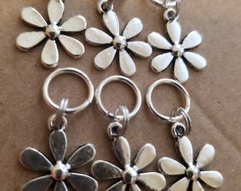 Stitch Markers. April Showers bring May Flowers!