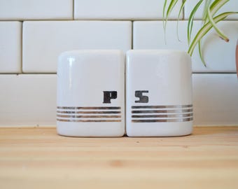 50's Ceramic Salt and Pepper Shakers