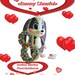 Pattern / Tutorial Beaded Ornament - Master class for creating "Bunny Shnufel"