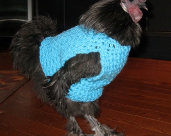 Chicken sweater, hen sweater, chickens, hens, roosters. crochet. sweaters