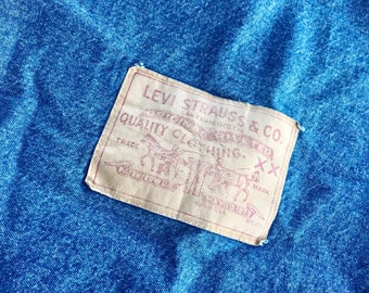 Vintage 70's Levi Bag