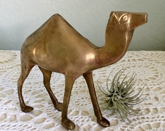 Vintage Brass Camel