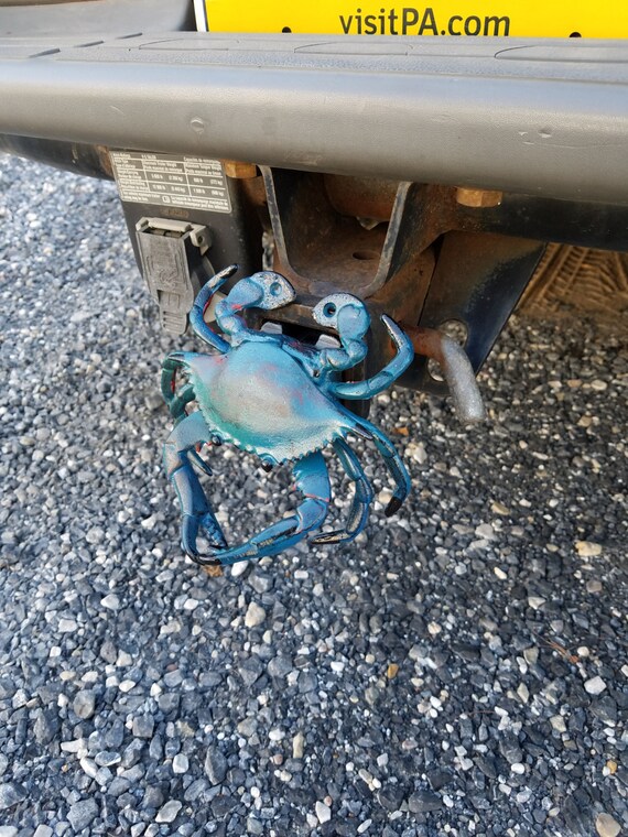 Maryland Blue Crab Trailer Hitch Receiver Plug