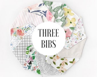 Bandana Bibs, bibs baby, baby bandana bib, baby bandana, baby bibs, bibs for girls, bibs for boys, baby shower gift, bandana bibs, set of 3