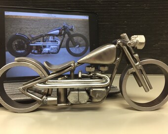 Custom motorcycle sculpture. I'll build your bike!