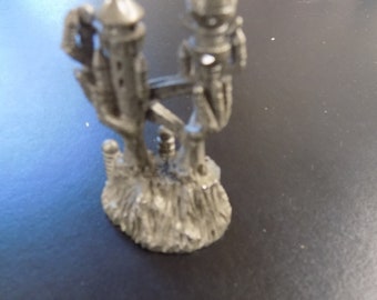 Pewter Castle And Crystal Spoontiques