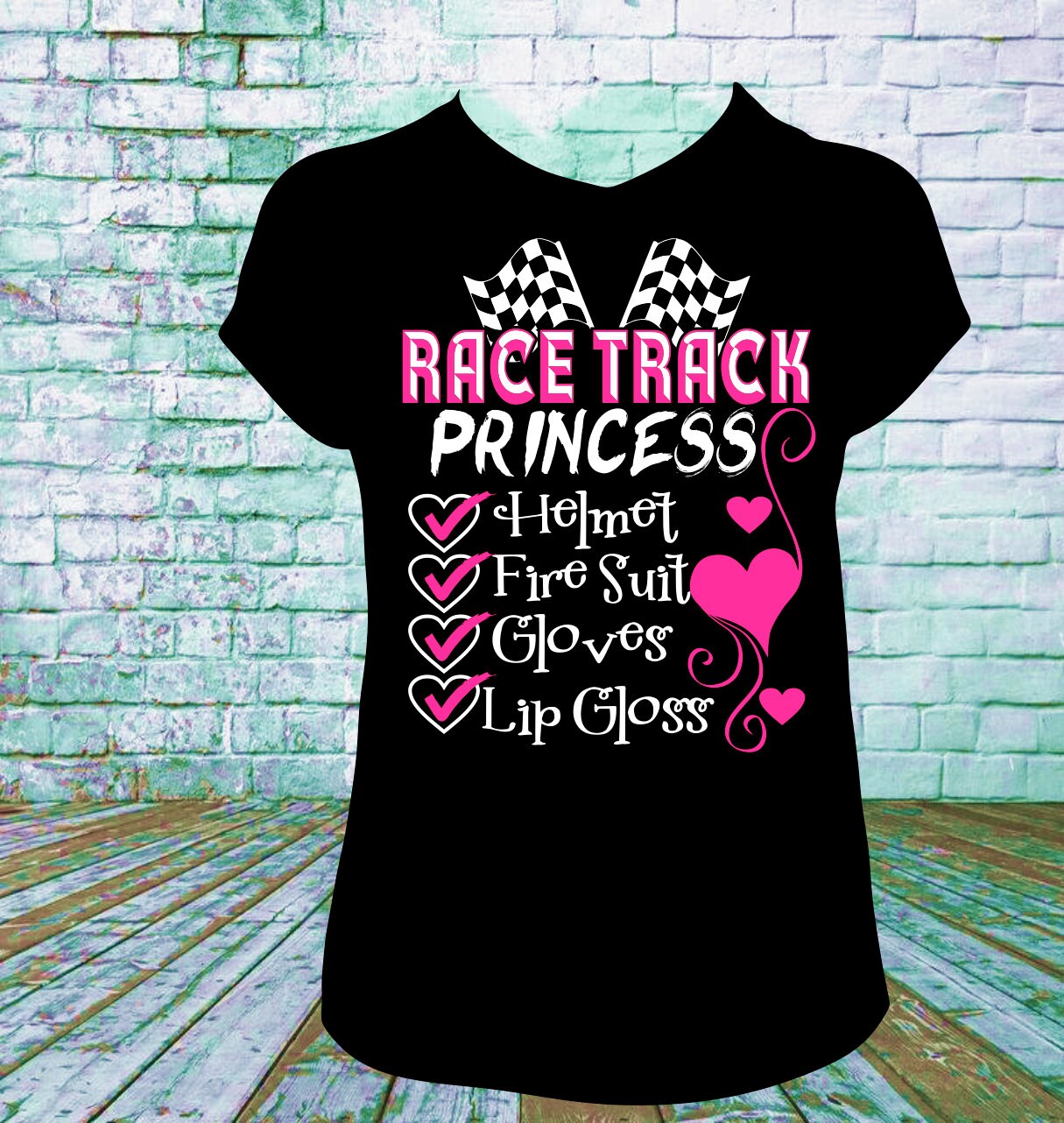 Download Race Track Princess T Shirt Dirt Track Racing Drag Racing