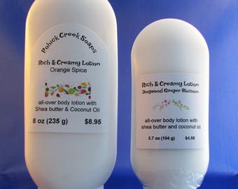 Handmade lotion - Rich & Creamy