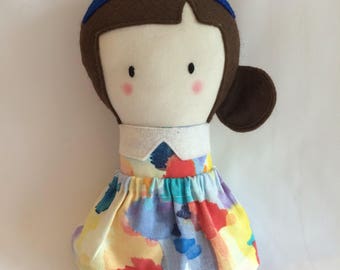 Little Girl Doll * Cloth Doll * Rag Doll * Fabric Doll * Handmade Doll * Cute Doll * Girls Gift * Baby Gift