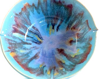 Ceramic Lotus Bowl, Large Ceramic Bowl, Pottery Bowl, Ceramic Salad Bowl