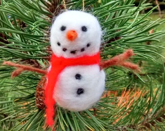 Snowman tree decoration