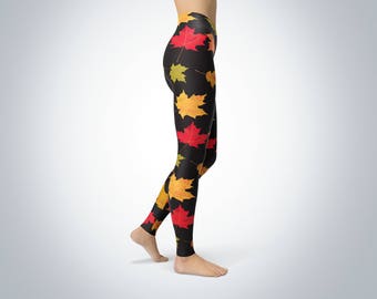 Clover Leggings Colorful Leaves