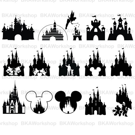 Free Free 107 Vector Disney Castle Svg Free SVG PNG EPS DXF File