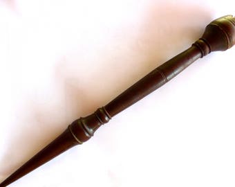 Very early 19 Century Crochet Exotic wood Crochet embroidery Laying Tool