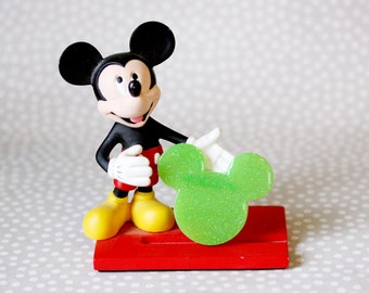 Mickey Mouse Brooch - Lime Green Mickey Brooch
