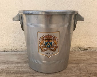 Vintage French Champagne French Ice Bucket Cooler Ruinart 1305186