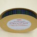Black Watch Plaid or Royal Stewart Tartan, genuine Scottish 5/8 inch Woven Edge Made in England for gifts, crafts, party favors, food gifts