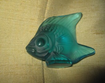 Fisch Glas Lalique Vintage guter Zustand