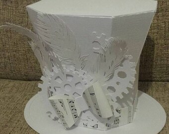 handmade steampunk top hat