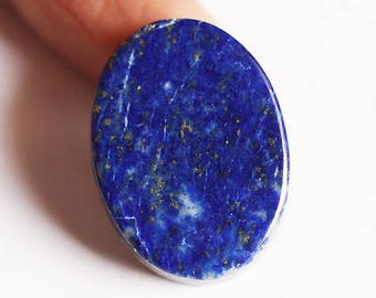 A One Quality Natural Dark Blue Lapis Lazuli Cabochon, Gemstone From Afghanistan, Crystal Healing, Minerals, Jewellery Craft Supplies, 3041