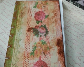 Journal/sketchbook with a antique look
