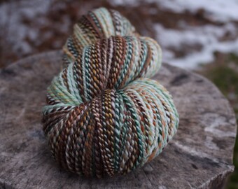 Winter Warmer - Handspun Organic Polwarth