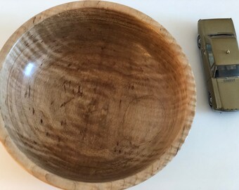 Curly Maple bowl