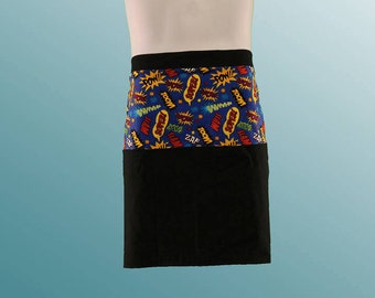Comic Book Text Server Style Apron