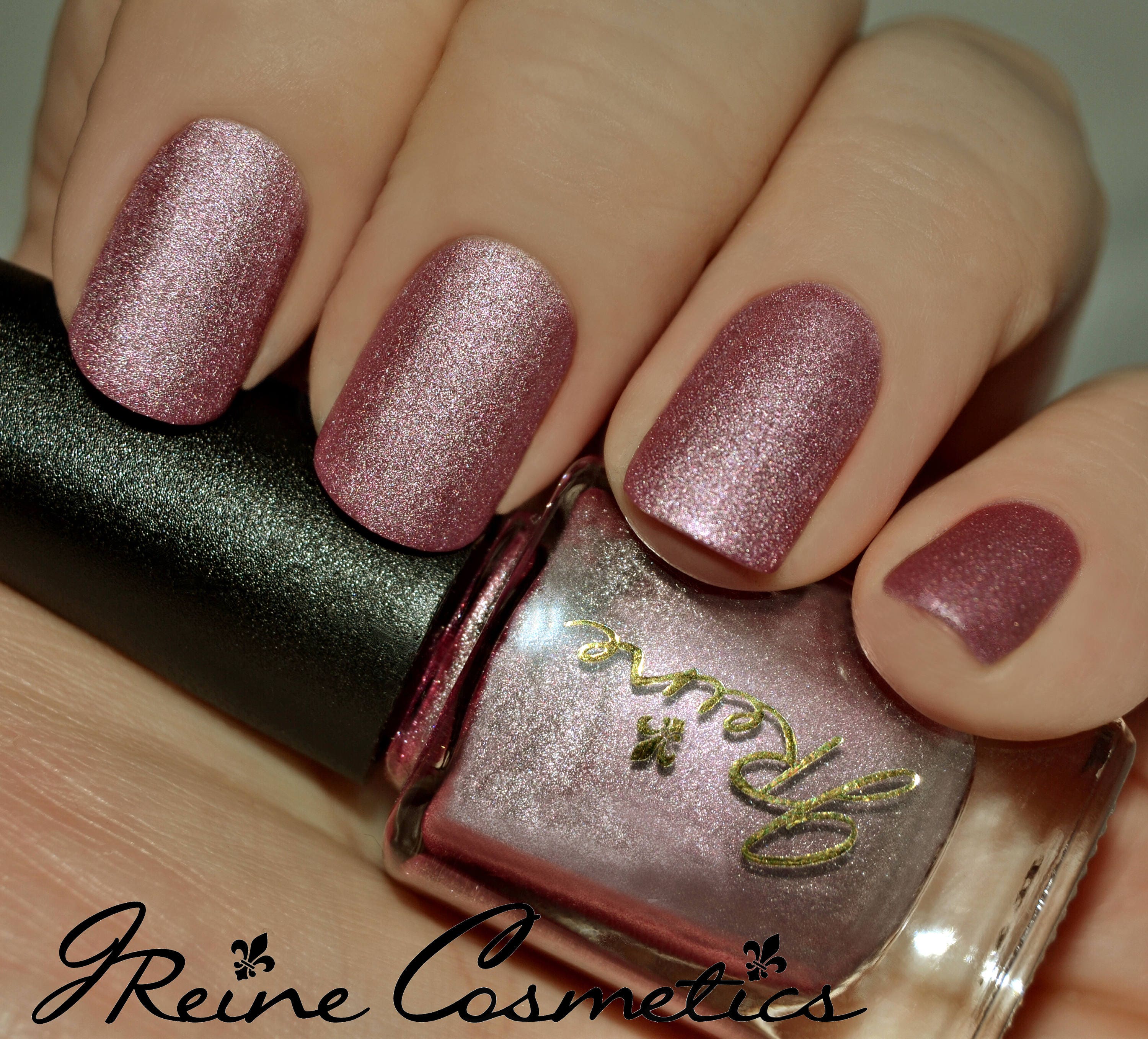 Download Taffy Metal Pink Metallic Matte Nail Polish Yellowimages Mockups