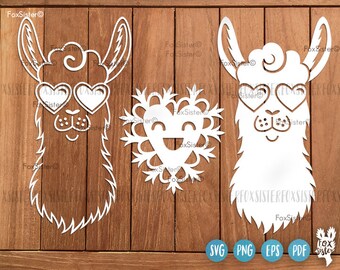 llama template etsy