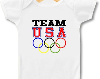 Team USA Olympics - Bodysuit & T-shirt