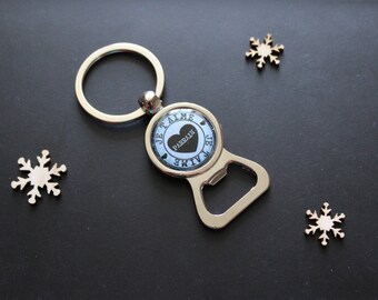 Keychain bottle opener man "Godfather"