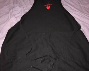 Ashley Black Kitchen Apron