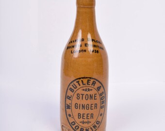 W.R.Butler & Sons Stone Ginger Beer Bottle.