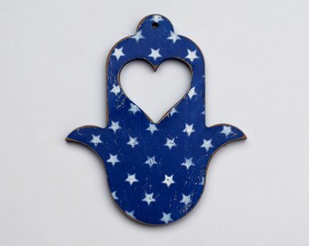 Wooden Hamsa | hamsa wall hanging | Chamsa | Hamsah