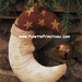 Crescent Moon Santa - Instant Download E-pattern (Large-16x20 when completed)