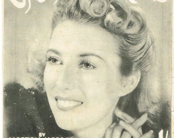 One More Kiss. Vera Lynn, Sheet Music Download, Vintage Sheet Music