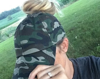 Monogrammed Pony Tail Hats | Messy Bun Hats | High Pony Hats | Summer Hats | Vacation Hats | Trendy Hats | Wedding | Bridesmaids Gifts