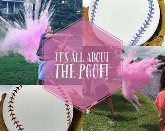 BASEBALLS Gender Reveal Baseballs : Baseball Gender Reveal Balls Pack Ships Same Day! Gender Reveal Baseball